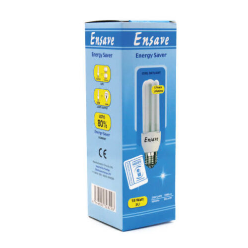 Ensave Energy Saver 18W 3U E27