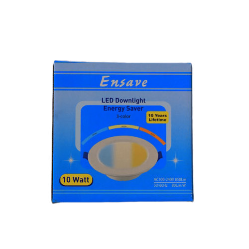 Ensave Downlight 3-Color 10W